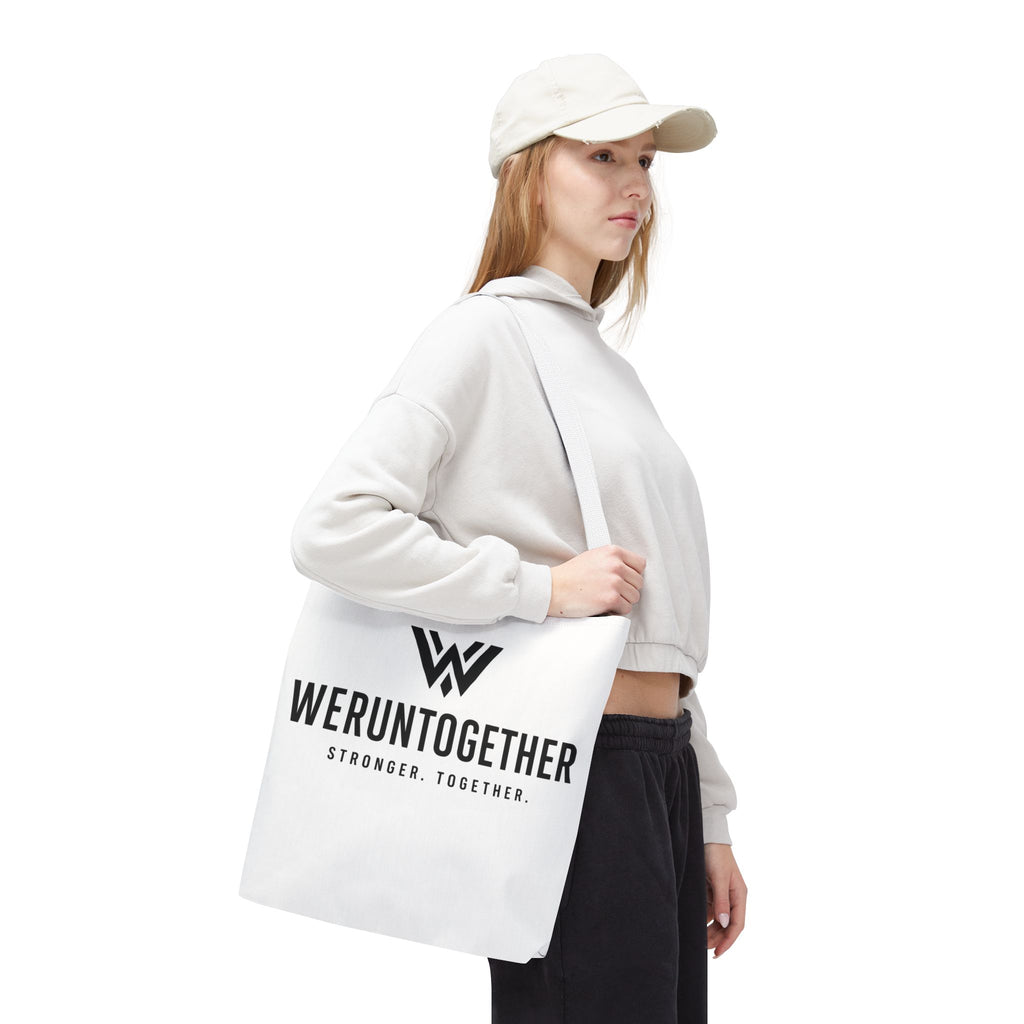 WERUNTOGETHER Training Tote Bag — 18” × 18”