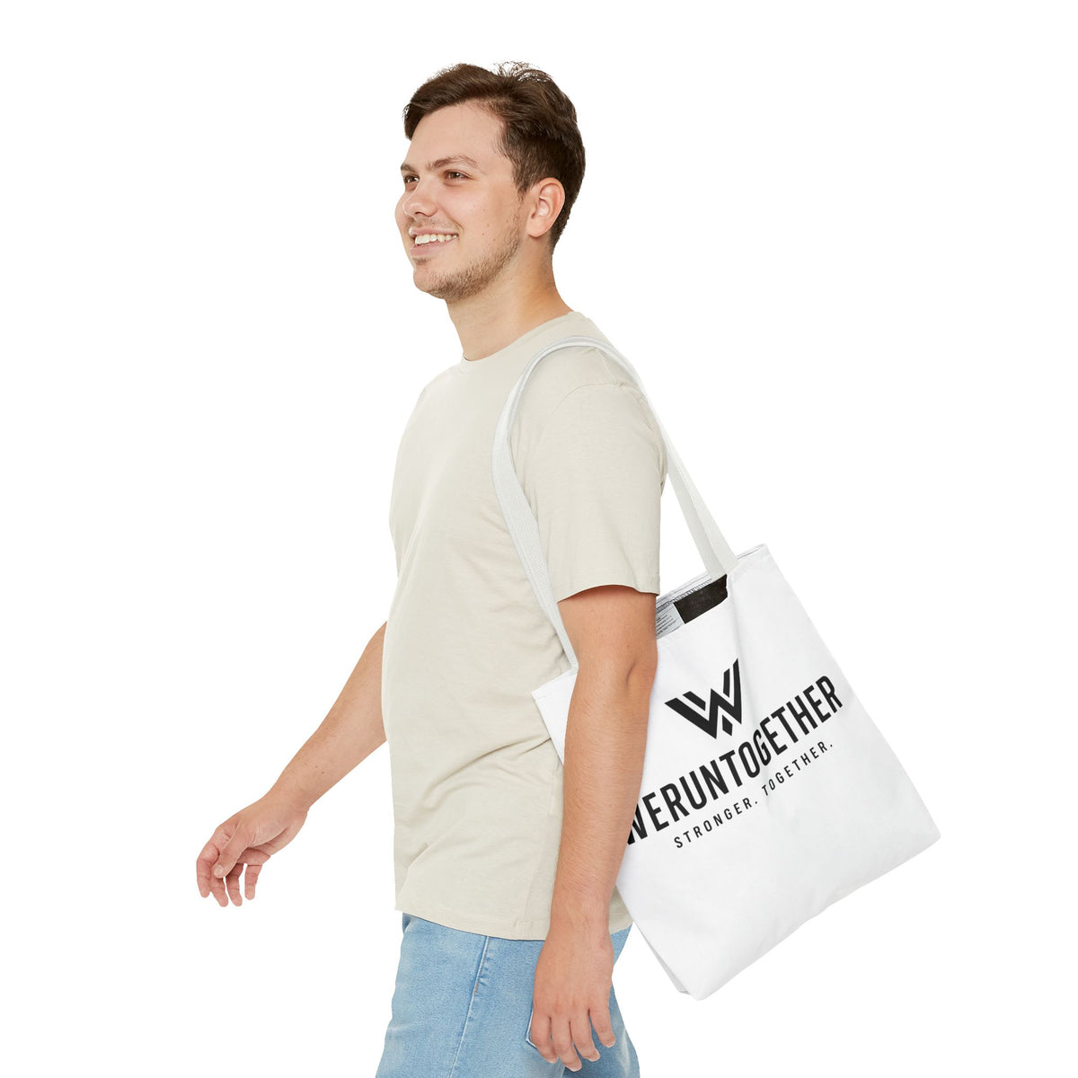 WERUNTOGETHER Training Tote Bag — 18” × 18”