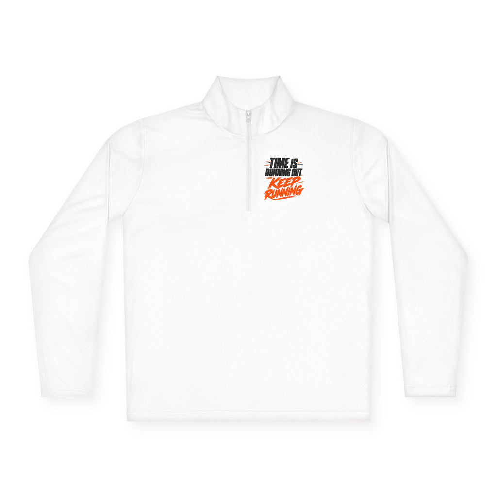 Weruntogether Times is running Out /Quarter-Zip Pullover