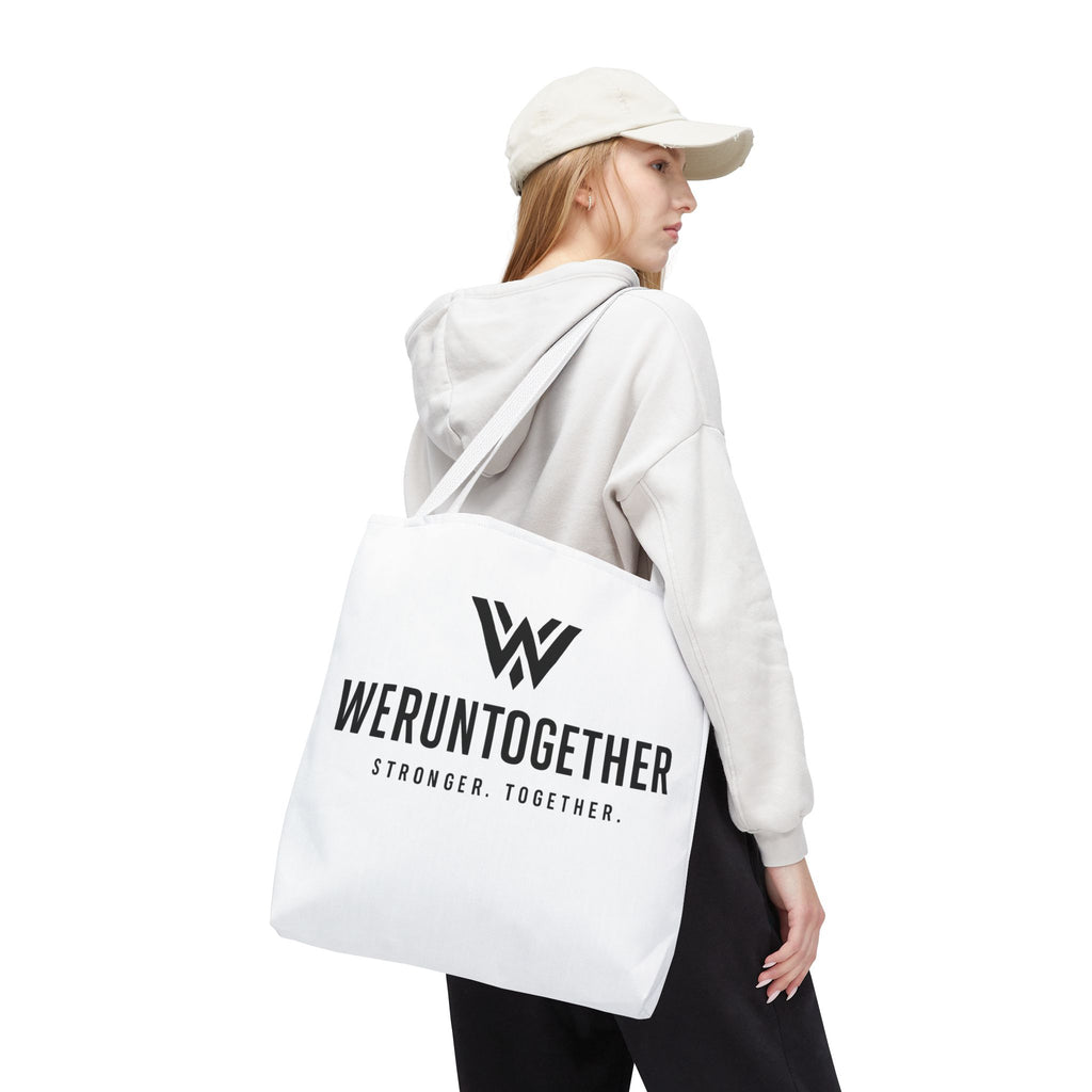 WERUNTOGETHER Training Tote Bag — 18” × 18”