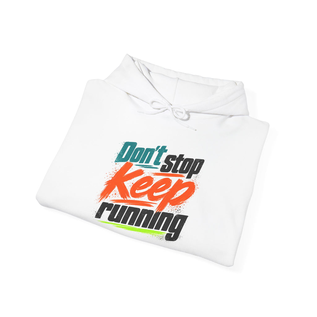 WERUNTOGETHER /  don't Stop Keep Running Hoodie-Color Edition