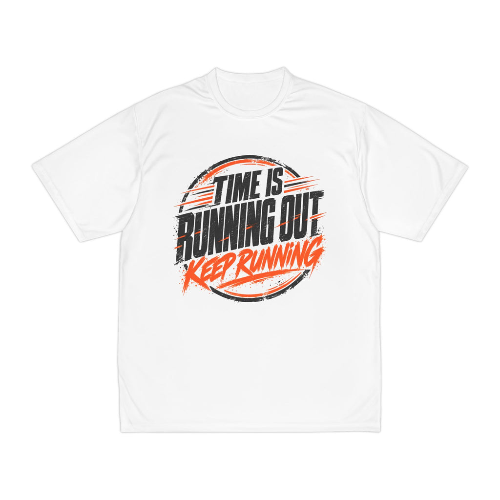 WERUNTOGETHER -Time is running out keep running -Men's Performance T-Shirt
