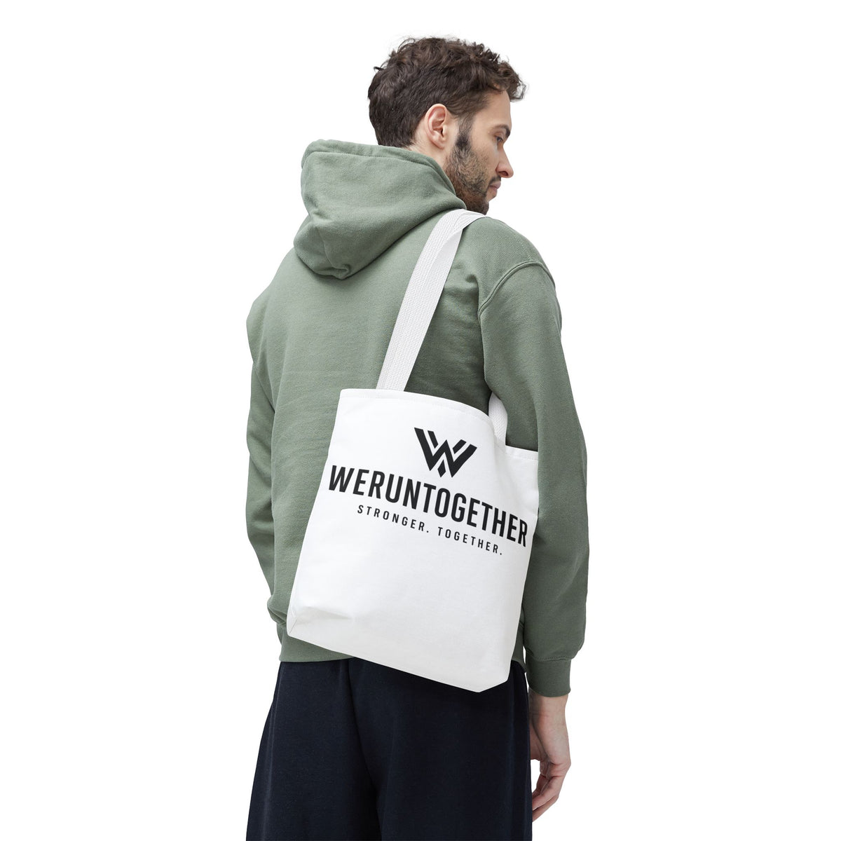 WERUNTOGETHER Training Tote Bag — 18” × 18”