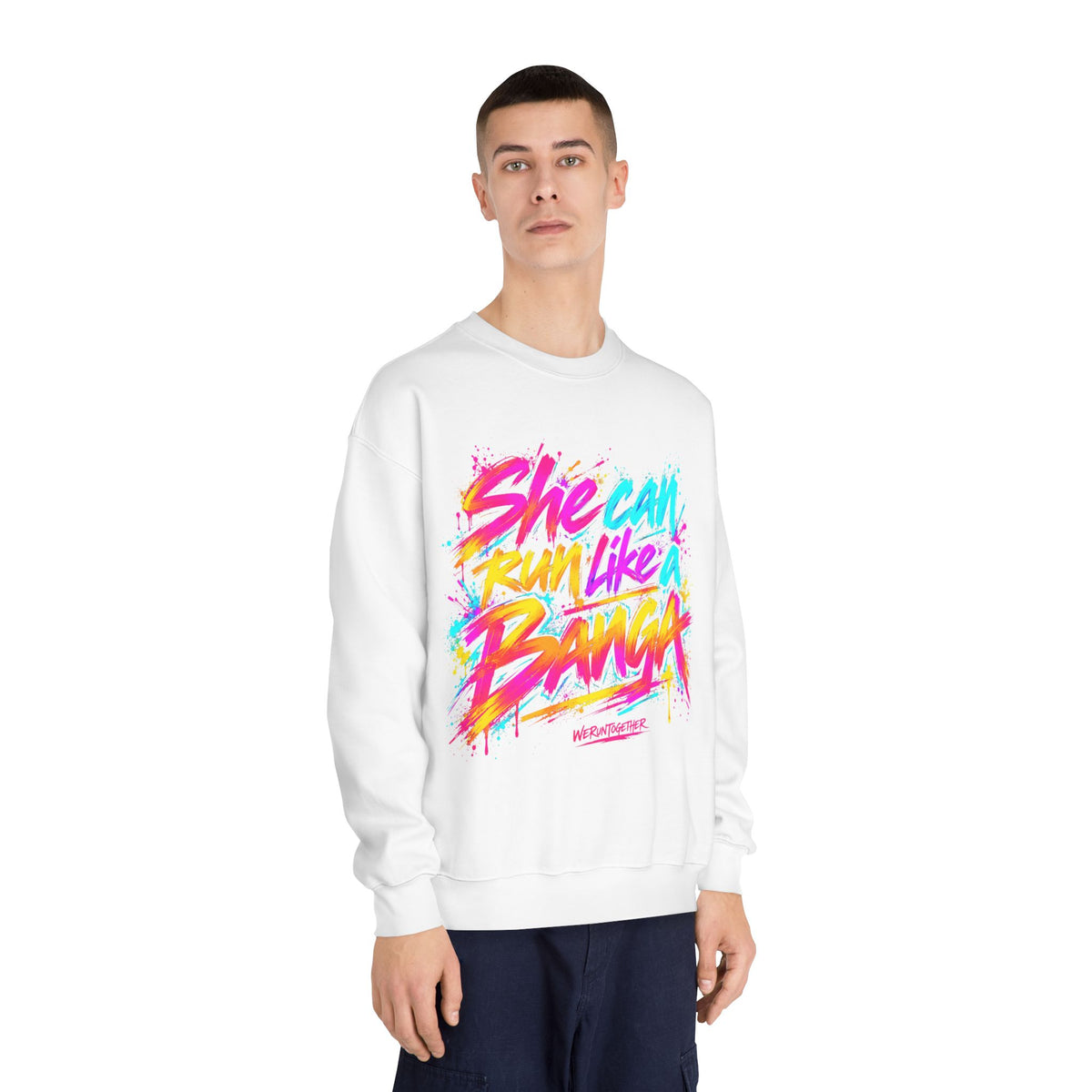 WERUNTOGETHER Unstoppable Womens Crewneck Sweatshirt