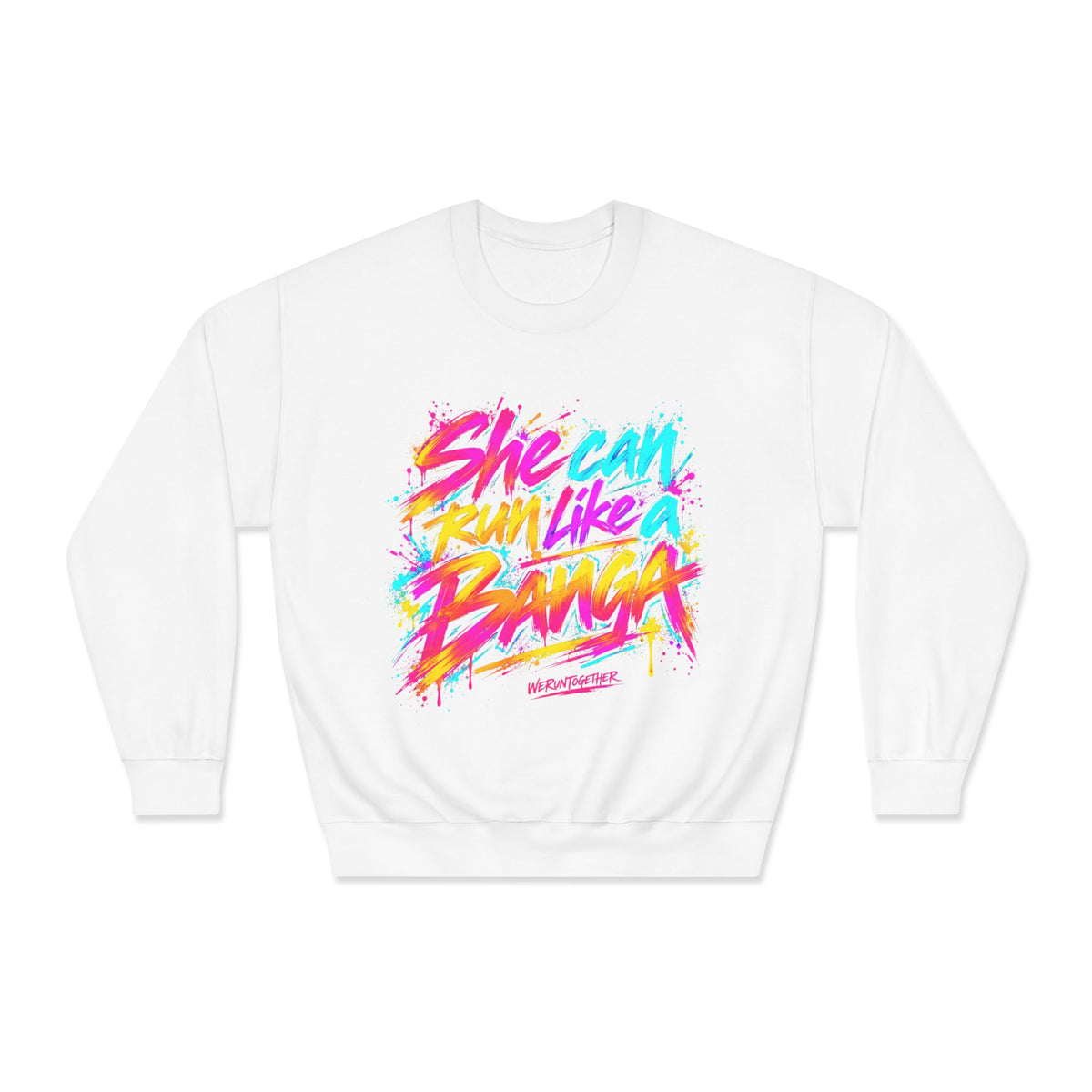 WERUNTOGETHER Unstoppable Womens Crewneck Sweatshirt