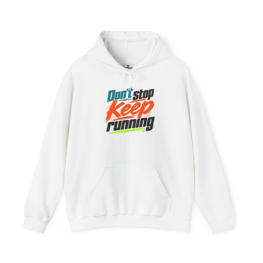 WERUNTOGETHER /  don't Stop Keep Running Hoodie-Color Edition