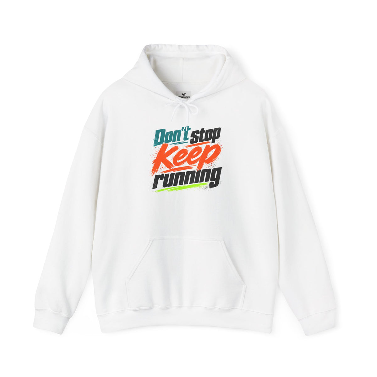 WERUNTOGETHER /  don't Stop Keep Running Hoodie-Color Edition
